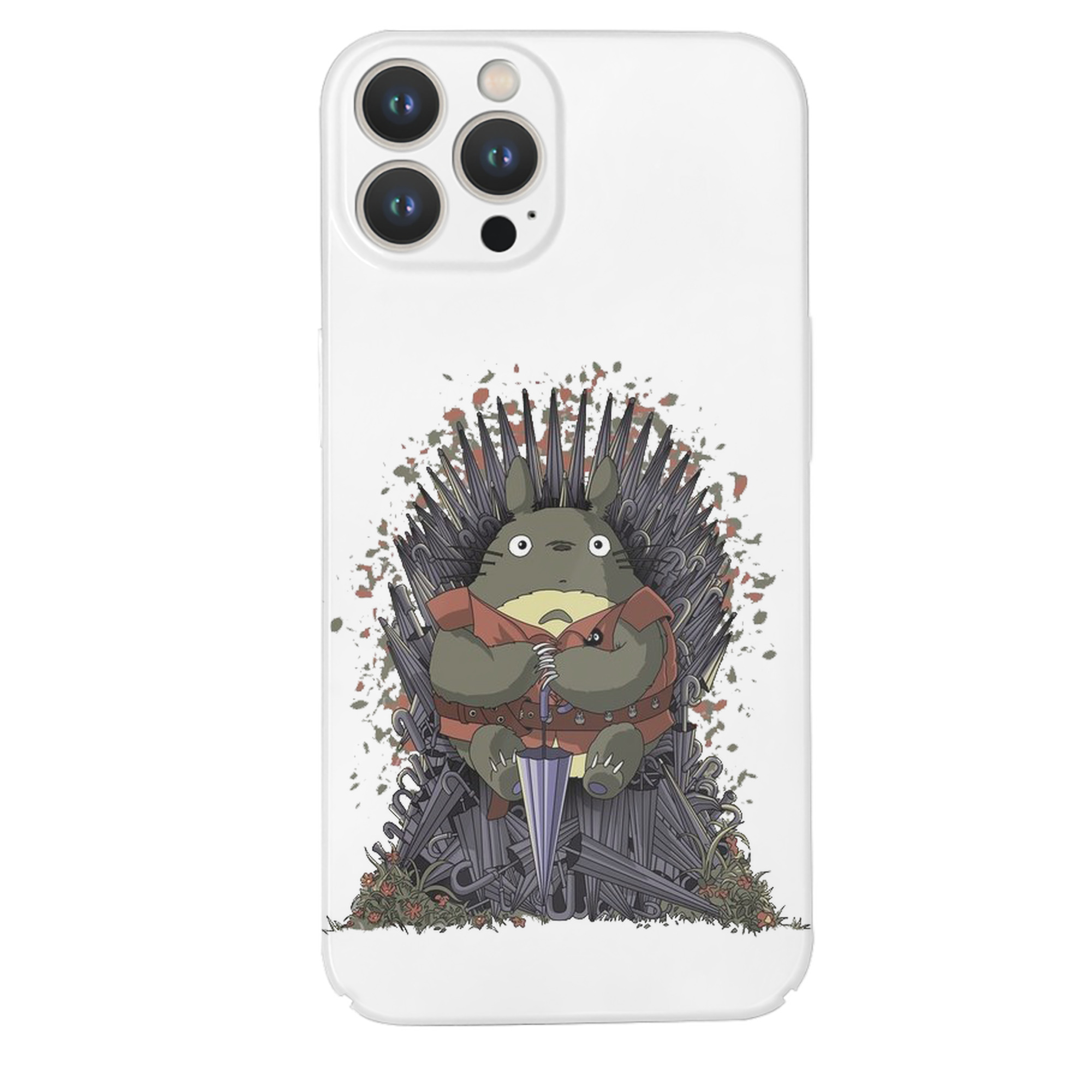 （画像用） となりのトトロ 草壁メイ 草壁サツキ My Neighbor Totoro Satsuki Kusakabe Mei Kusakabe 【iPhone 14シリーズ対応】ハードケース